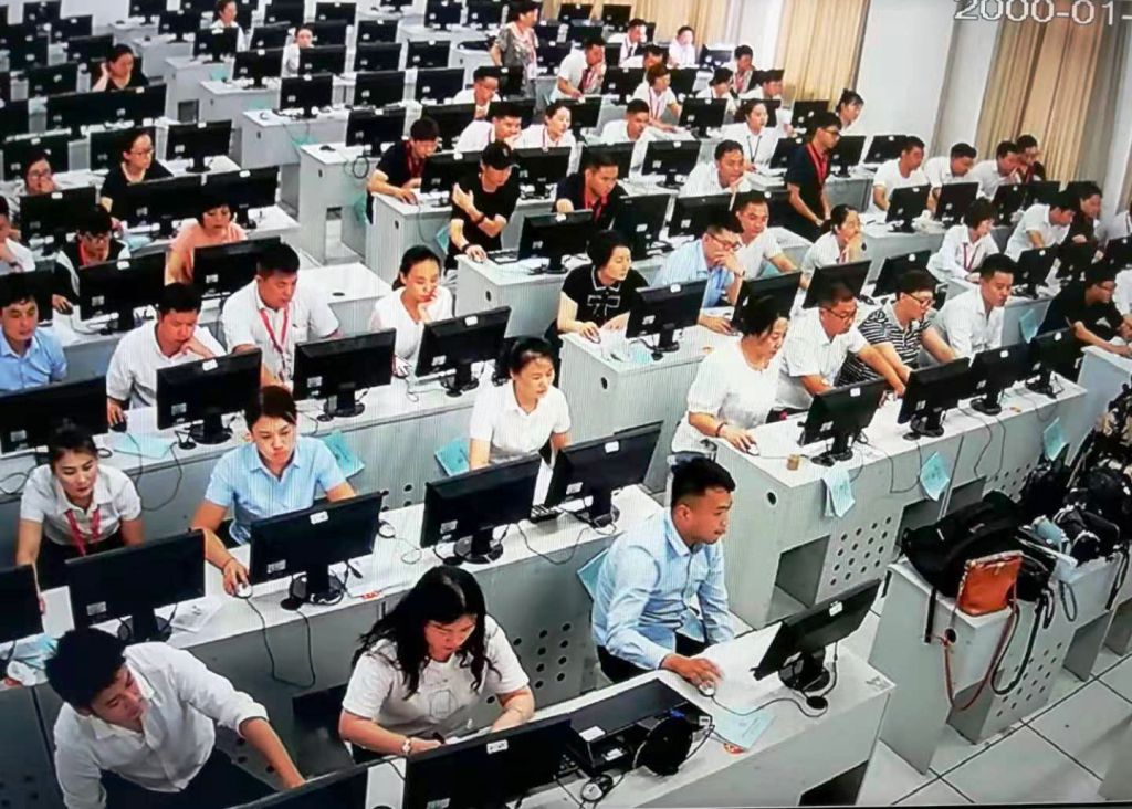 2019年7月贝壳找房全国搏学争霸赛考试在bat365官网顺利举办