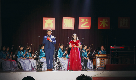 “高雅艺术进校园”bat365在线中国登录入口高雅艺术进校园专场音乐会圆满结束