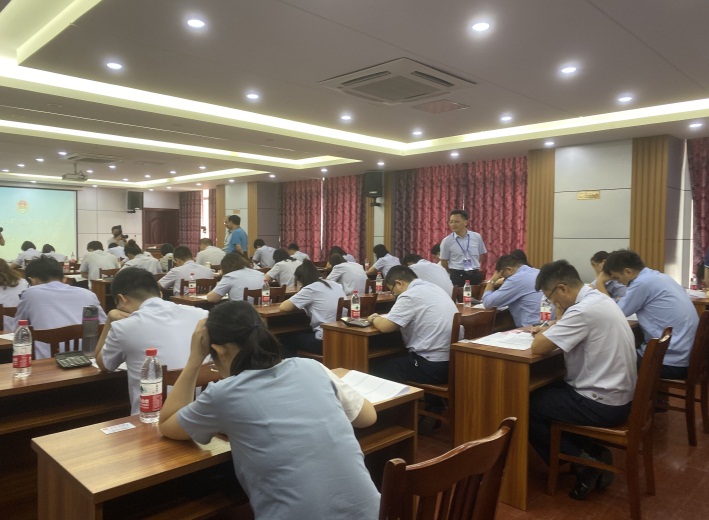 2020年马鞍山市税务系统“岗位大练兵、业务大比武”考试在bat365官网顺利举行