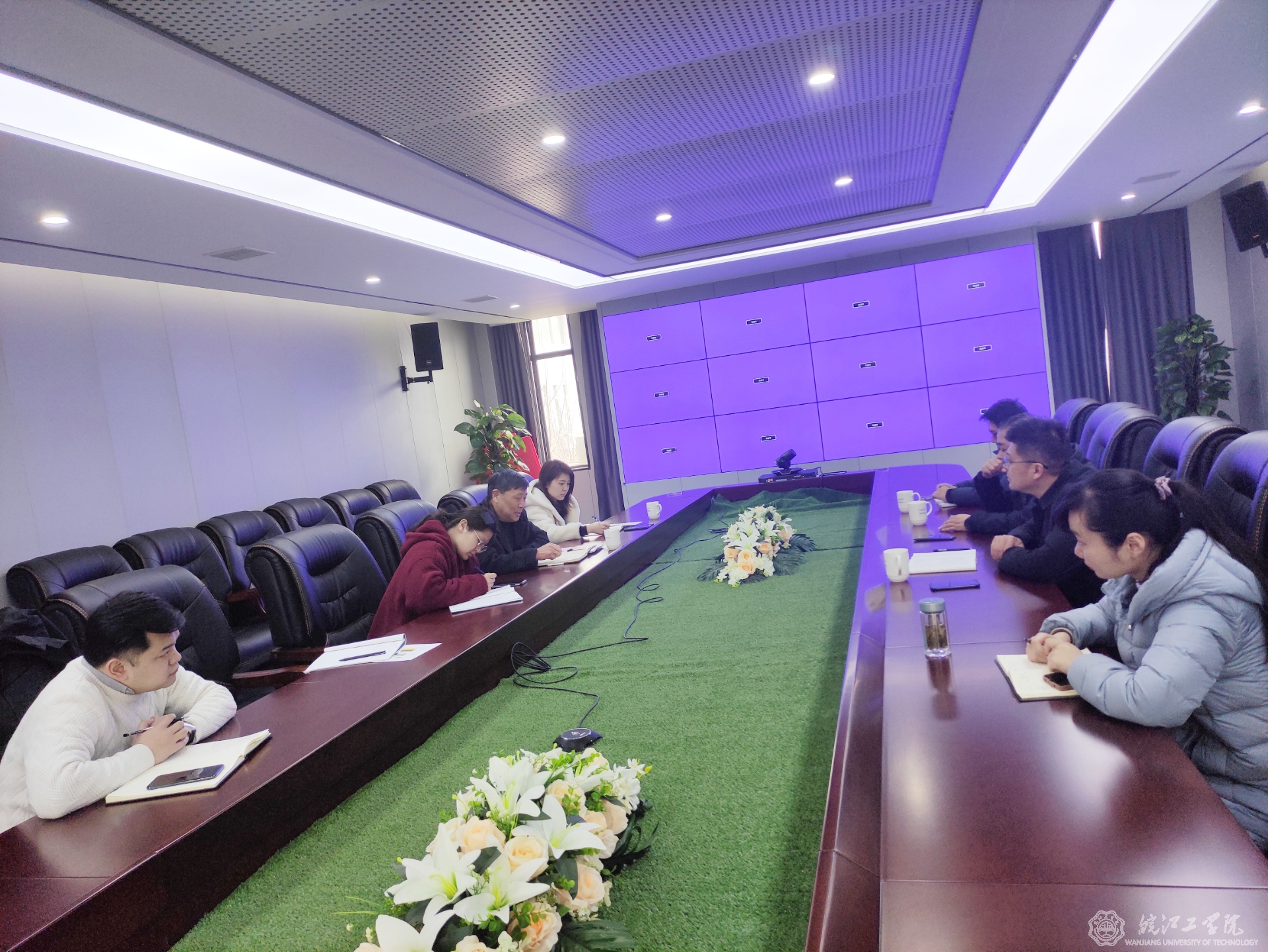 马鞍山市人力资源和社会保障局领导来bat365官网指导交流