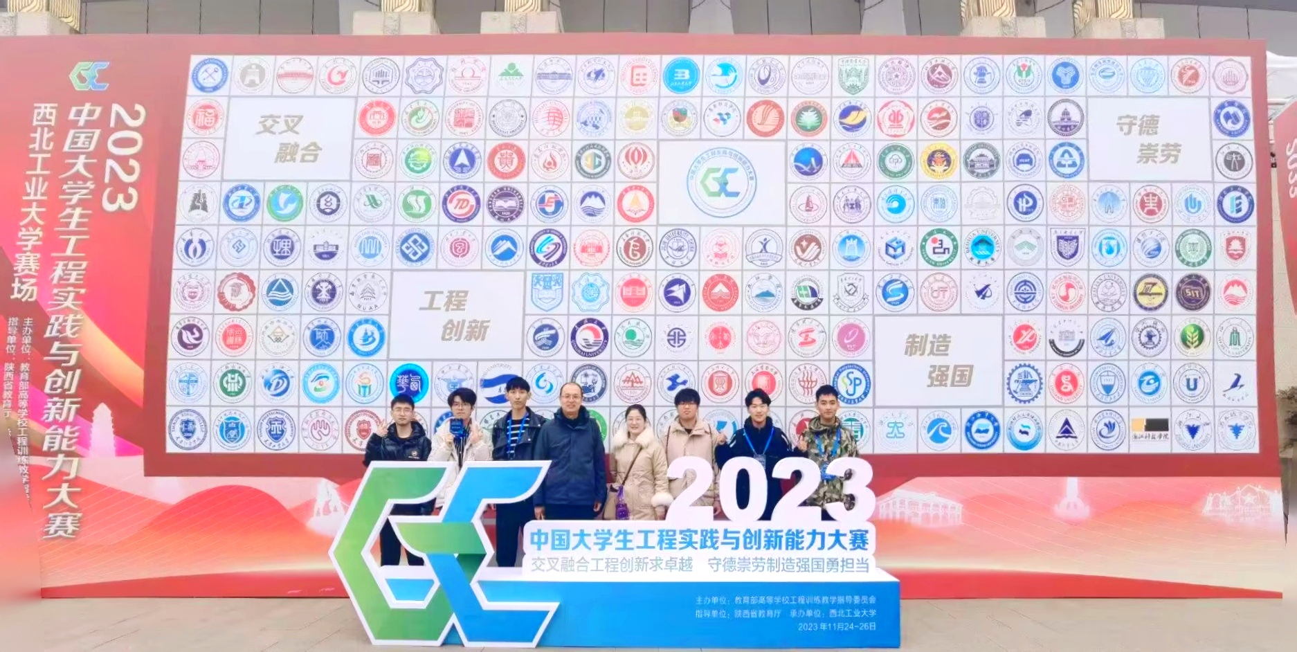 bat365官网在2023年中国大学生工程实践与创新能力大赛全国总决赛中获得佳绩