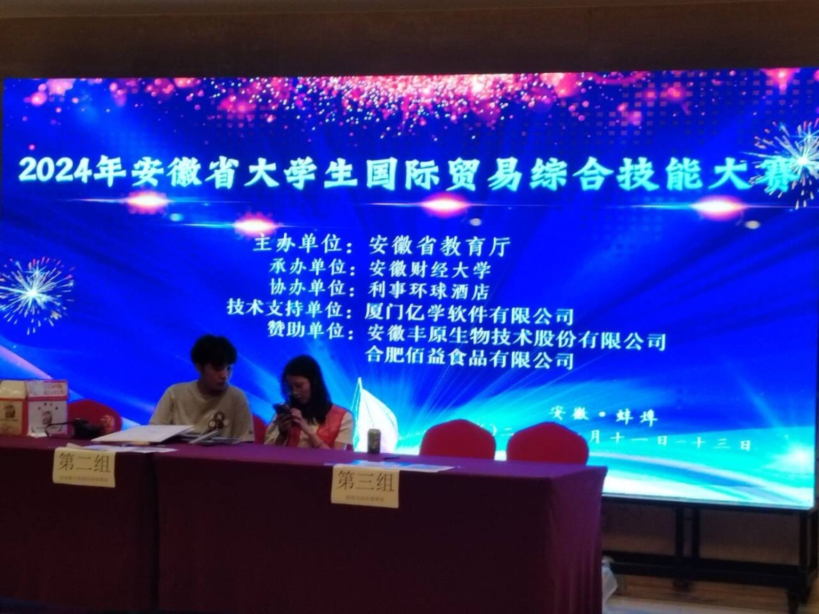 热烈祝贺bat365官网学子在2024年安徽省大学生国际贸易综合技能大赛中取得优异成绩