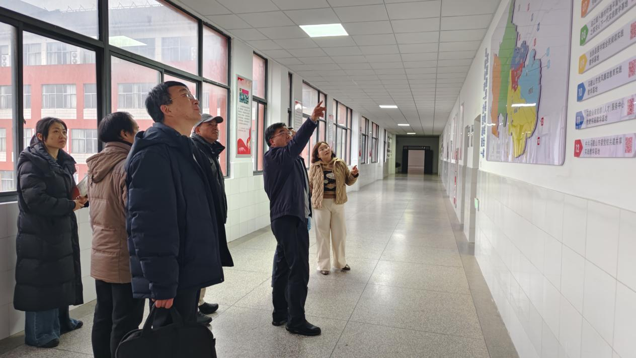 省委教育工委、省教育厅思政处处长王后林调研bat365在线中国登录入口马克思主义学院思政实践课建设工作